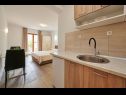 Apartments Antonia - 270m to sea: A4 Green(2+2), SA2 Silver(2), A1Blue(2), SA3 Gold(2) Mastrinka - Island Ciovo  - Studio apartment - SA3 Gold(2): kitchen
