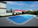 Apartments Mihovilovic - 50 m from beach: A1(4), A2(6+1), A3(4+2), A4(2+1) Slatine - Island Ciovo  - swimming pool