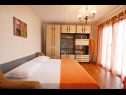 Apartments Mihovilovic - 50 m from beach: A1(4), A2(6+1), A3(4+2), A4(2+1) Slatine - Island Ciovo  - Apartment - A2(6+1): bedroom