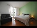 Apartments Mihovilovic - 50 m from beach: A1(4), A2(6+1), A3(4+2), A4(2+1) Slatine - Island Ciovo  - Apartment - A3(4+2): bedroom