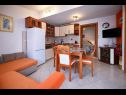 Apartments Mihovilovic - 50 m from beach: A1(4), A2(6+1), A3(4+2), A4(2+1) Slatine - Island Ciovo  - Apartment - A4(2+1): living room