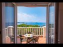 Apartments and rooms Villa Bouganvillea - sea view & garden: A1 Deluxe (2+1), A2 Superior (2+1), A3 Comfort (2+1), A4 Premium (2+1), R1 Deluxe (2), R2 Comfort (2) Mlini - Riviera Dubrovnik  - Apartment - A1 Deluxe (2+1): terrace