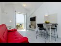 Apartments and rooms Villa Bouganvillea - sea view & garden: A1 Deluxe (2+1), A2 Superior (2+1), A3 Comfort (2+1), A4 Premium (2+1), R1 Deluxe (2), R2 Comfort (2) Mlini - Riviera Dubrovnik  - Apartment - A4 Premium (2+1): dining room
