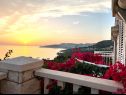 Apartments and rooms Villa Bouganvillea - sea view & garden: A1 Deluxe (2+1), A2 Superior (2+1), A3 Comfort (2+1), A4 Premium (2+1), R1 Deluxe (2), R2 Comfort (2) Mlini - Riviera Dubrovnik  - Apartment - A4 Premium (2+1): terrace view