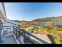 Holiday home Vedran - with beautiful lake view and private pool: H(7) Peracko Blato - Riviera Dubrovnik  - Croatia - H(7): terrace view