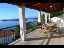Apartments Nadi - sea view: A1(5), A2(2) Hvar - Island Hvar  - Apartment - A1(5): terrace