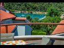 Apartments Mondina - sea view and garden: A1(4), A2(3+1), SA3(2) Banjole - Istria  - Apartment - A1(4): terrace view
