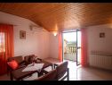 Apartments Rar - with nice garden: Ana (6+2) Koromacno - Istria  - Apartment - Ana (6+2): living room