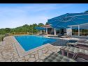 Holiday home LariF - luxury in nature: H(10+2) Nedescina - Istria  - Croatia - swimming pool