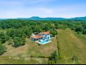 Holiday home LariF - luxury in nature: H(10+2) Nedescina - Istria  - Croatia - house