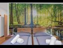 Holiday home LariF - luxury in nature: H(10+2) Nedescina - Istria  - Croatia - H(10+2): bedroom