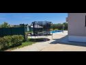 Holiday home Berto - with pool: H(4+2) Pomer - Istria  - Croatia - children playground
