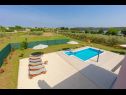 Holiday home Berto - with pool: H(4+2) Pomer - Istria  - Croatia - swimming pool