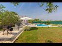 Holiday home Berto - with pool: H(4+2) Pomer - Istria  - Croatia - lawn