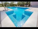 Holiday home Berto - with pool: H(4+2) Pomer - Istria  - Croatia - H(4+2): swimming pool