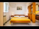 Apartments and rooms Gracia - with great view: SA1(2), SA2(2) Rabac - Istria  - Studio apartment - SA2(2): bedroom