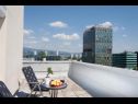Apartments Asja - panoramic city view : A1(2+1) Zagreb - Continental Croatia - terrace view