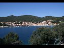 Apartments Robert - 5m from the sea: A1(2+1), A2(4+2) Brna - Island Korcula  - Apartment - A2(4+2): view