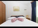 Apartments Dijana - 20m from the sea A1 Antica(4+1), A2 Diana(2+1), A3 Mirela(2+1) Prigradica - Island Korcula  - Apartment - A1 Antica(4+1): bedroom