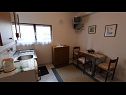 Apartments True SA1(2), A2(6) Malinska - Island Krk  - Apartment - SA1(2): kitchen and dining room