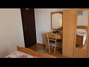 Apartments True SA1(2), A2(6) Malinska - Island Krk  - Apartment - A2(6): bedroom