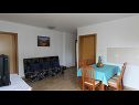 Apartments Ema A1(4), A2(4) Malinska - Island Krk  - Apartment - A1(4): living room