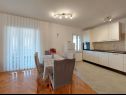 Apartments Fab - spacious terrace: A1(5+1) Punat - Island Krk  - Apartment - A1(5+1): dining room