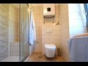 Apartments Insula Insule - rustic & peaceful: SA1(2+1), SA2(2+1) Skrbcici - Island Krk  - Studio apartment - SA2(2+1): bathroom with toilet