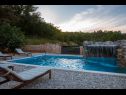 Holiday home Priroda H(4+2) Vrbnik - Island Krk  - Croatia - H(4+2): swimming pool
