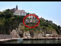 Holiday home Bernardica - on cliffs above sea: H(6+2) Vrbnik - Island Krk  - Croatia - house
