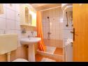 Apartments Nada - 150 m from sea: A3(2), A2(2), A1(2) Mali Losinj - Island Losinj  - Apartment - A1(2): bathroom with toilet