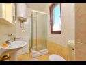 Apartments Nada - 150 m from sea: A3(2), A2(2), A1(2) Mali Losinj - Island Losinj  - Apartment - A2(2): bathroom with toilet