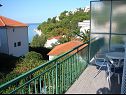 Apartments Eddie - 80m from the sea A1(4+2), A2(2+1) Baska Voda - Riviera Makarska  - Apartment - A1(4+2): covered terrace