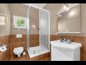 Apartments Anka - amazing location: SA1(3), SA2(4), SA3(4), SA4(2+2), SA5(2+2), SA6(2), SA7(4), A8(4+2), SA9(2+1), SA10(2), A11(2+2), SA13(4) Brela - Riviera Makarska  - Studio apartment - SA1(3): bathroom with toilet