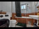 Apartments Anka - amazing location: SA1(3), SA2(4), SA3(4), SA4(2+2), SA5(2+2), SA6(2), SA7(4), A8(4+2), SA9(2+1), SA10(2), A11(2+2), SA13(4) Brela - Riviera Makarska  - Apartment - A8(4+2): bathroom with toilet