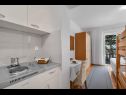Apartments Anka - amazing location: SA1(3), SA2(4), SA3(4), SA4(2+2), SA5(2+2), SA6(2), SA7(4), A8(4+2), SA9(2+1), SA10(2), A11(2+2), SA13(4) Brela - Riviera Makarska  - Studio apartment - SA9(2+1): kitchen and dining room