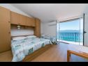 Apartments Gordan - apartments by the sea: A1(3+1), A2(3+1), A3(2) Brist - Riviera Makarska  - Apartment - A2(3+1): bedroom