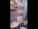 Apartments Biljana - 150m from beach: A1(2+1), A2(2+2), A3(5), A4(2+2) Gradac - Riviera Makarska  - Apartment - A2(2+2): bathroom with toilet