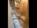 Apartments Biljana - 150m from beach: A1(2+1), A2(2+2), A3(5), A4(2+2) Gradac - Riviera Makarska  - Apartment - A1(2+1): bathroom with toilet