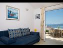 Apartments Ruzica - with sea view: A1 - plavi(3+2), A2 - (2+2), A3 - zuti(3+2) Igrane - Riviera Makarska  - Apartment - A3 - zuti(3+2): living room
