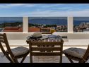 Apartments Prgo - with view and parking: A1(6), A2(6), A3(4) Makarska - Riviera Makarska  - Apartment - A3(4): view