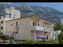 Apartments Stipe - comfortable apartment for 6 person: A(4+2) Makarska - Riviera Makarska  - house