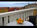Apartments Ivi - big parking and courtyard SA2(3), SA4(2+1), SA3(2+1), SA5(2+1), SA6(2+1) Makarska - Riviera Makarska  - Studio apartment - SA5(2+1): terrace