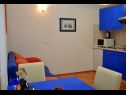 Apartments Ivi - big parking and courtyard SA2(3), SA4(2+1), SA3(2+1), SA5(2+1), SA6(2+1) Makarska - Riviera Makarska  - Studio apartment - SA6(2+1): kitchen and dining room