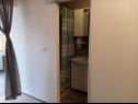 Apartments Vela- 50 m from beach: SA1(2+1) Makarska - Riviera Makarska  - Studio apartment - SA1(2+1): bathroom with toilet