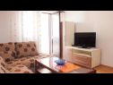 Apartments Ruza - sea view: A1(4), A2(4), A4(3+2), SA5(2), SA6(2+1), SA7(2), A8(2+2) Makarska - Riviera Makarska  - Apartment - A4(3+2): living room