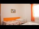 Apartments Ruza - sea view: A1(4), A2(4), A4(3+2), SA5(2), SA6(2+1), SA7(2), A8(2+2) Makarska - Riviera Makarska  - Apartment - A4(3+2): bedroom