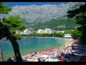 Apartments Sunny - quiet and relaxing A1(2+2), A2(2+1) Makarska - Riviera Makarska  - beach