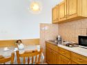 Apartments Mira - 10 m from beach: SA3(2), SA4(2), A5(2+2) Zaostrog - Riviera Makarska  - Studio apartment - SA3(2): kitchen and dining room