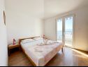 Apartments Mira - 10 m from beach: SA3(2), SA4(2), A5(2+2) Zaostrog - Riviera Makarska  - Apartment - A5(2+2): bedroom